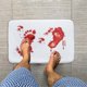 thumbnail image 4 of 26-27 Halloween Blood Bathroom Carpet Durable Rug Carpets Creepy Pads With Red Footprints Thrilling Shower Anti-slip, 4 of 5