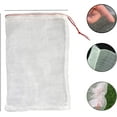 thumbnail image 2 of 8 Packs Insect Bird Barrier Netting Mesh with DrawstringNet Barrier Bag Garden Plant Flower Fruit Protect Bag, Nylon Fruit Bags Reusable for Protect Your Plant Fruits Flower (30"x22"), 2 of 5