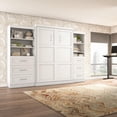 thumbnail image 6 of Bestar Pur Murphy Wall Bed with Two 3-Drawer Attached Storage Units, 6 of 7