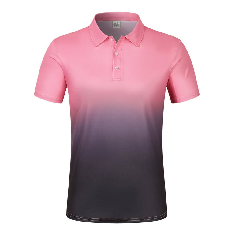 Kddylitq Men's Casual Polo Shirts Classic Button Basic Short