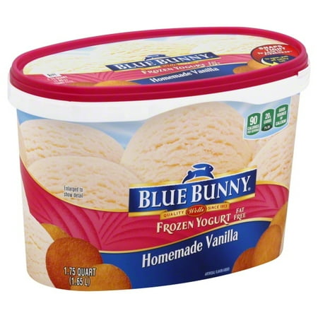 Wells Dairy Blue Bunny Frozen Yogurt, 1.75 qt