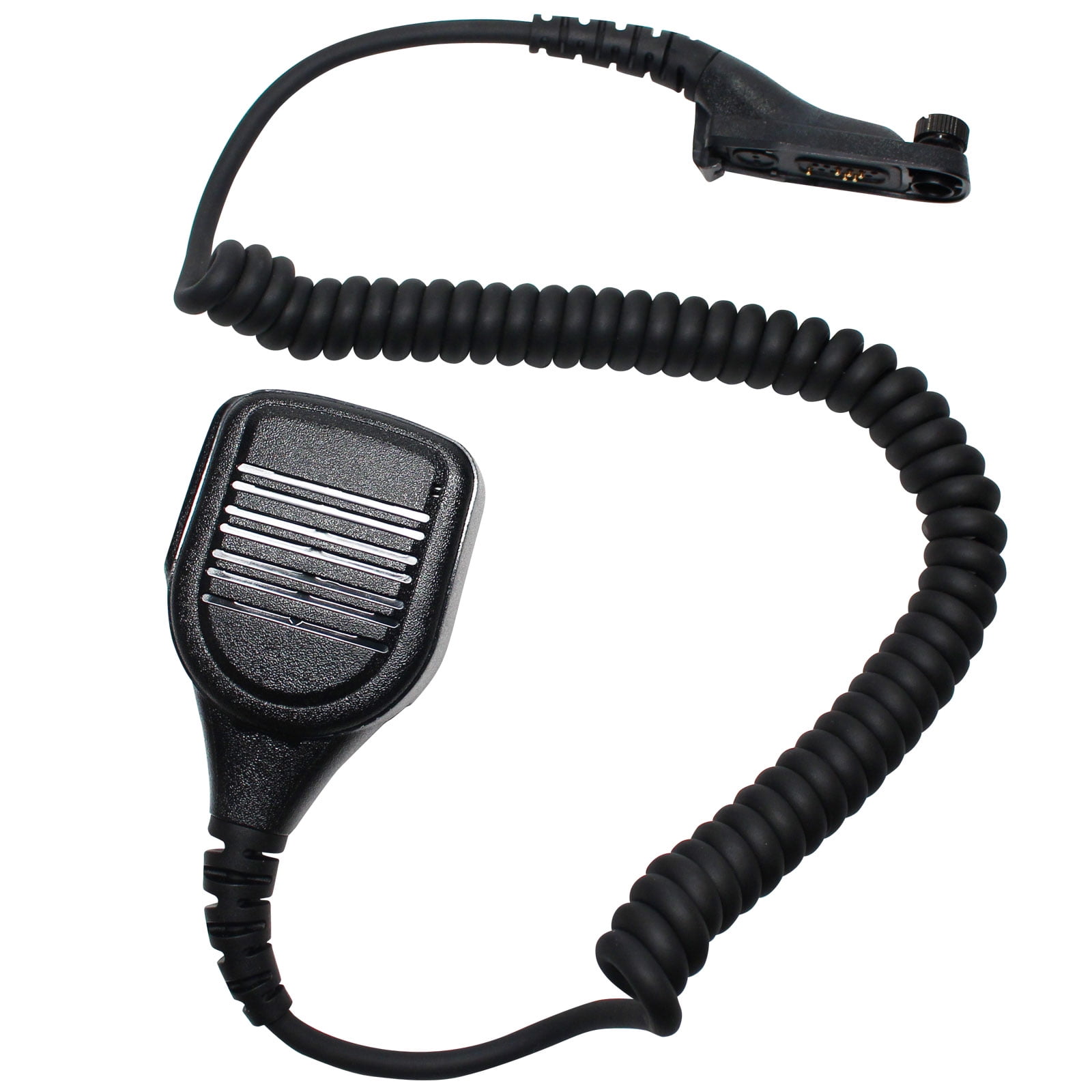 Headset for Security and Surveillance Handheld Push-to-Talk Mic Compatible with Motorola DTR550 PTT Replacement for Motorola DTR550 Two-Way Radio Shoulder Speaker Microphone 