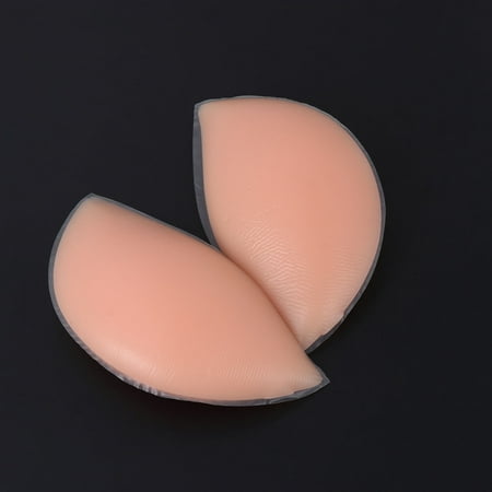 MLINS 2 Pcs Bra Gel Inserts Chest Pad Sticky Liner Adhesive