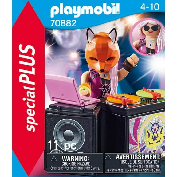Playmobil Special Plus Figures Dj, Superhero, Dog Sitter, or Pizza Chef, Styles May Vary, Multi-Color