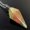 Unakite, variant on Natural Crystal Cone Pendulum Gemstone Hexagonal Point Pendant Healing Energy-Green Turquoise-1PC (No Chain)
