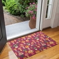 thumbnail image 2 of Colorful Spotted Mushroom Red Pattern Door Rugs,Washable Non Slip Door Mats Indoor,Decorative Door Mats,Entry Mat Indoor for Entrance,Bedroom,Kitchen,Bathroom,17"x30", 2 of 6