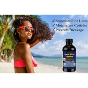 Jamaican Mango & Lime, Jamaican Black Castor Oil, Vitamins A, D & E Formula, 4 oz