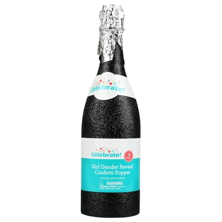 Way to Celebrate Boy Confetti Popper Pink Walmart  com