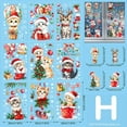 thumbnail image 6 of 140Pcs Christmas Snowflakes Window Stickers White Clings Static Snow Flakes Reusable Decals Decorations for Xmas Party Window Mirror Fireplace (8 Sheets), 6 of 6