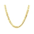 thumbnail image 2 of 2.4mm 10k Yellow Gold Curb Chain 20 in, 2 of 4