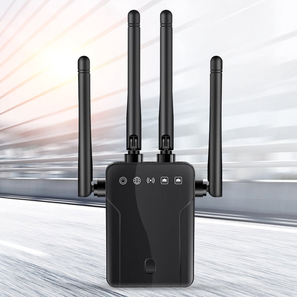 Repetidor Inalámbrico Amplificador de señal Extensor 2.4G / 300Mbps Repetidor de amplificador de señal WiFi Enchufe UE / EE. UU.