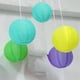thumbnail image 3 of Grass Green Paper lanterns, diy round lanterns suitable for weddings, 3 of 5