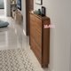 thumbnail image 4 of KMSC-Zapatero de madera de gran capacidad, armario ultrafino de punta estrecha, estilo cubo, sencillo y moderno, mueble para el hogar, 4 of 4