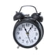 thumbnail image 3 of Reloj despertador analógico antiguo, silencioso, con alarma fuerte y luz de fondo para adolescentes. Negro, 3 of 9