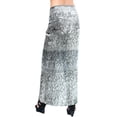 thumbnail image 2 of HAPPY BAY Women's Beach Wrap Bikini Wraps Sarong Cover up Skirt Swimsuit Swimwear Bathing Suit Cover Ups for Womens One Size Grey, Allover, 2 of 3