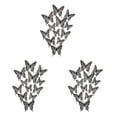 thumbnail image 3 of Pegatinas de pared coloridas Inteprter decoración adicional mariposas decorativas LK12 negro, 3 of 6