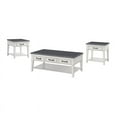 thumbnail image 5 of Martin Svensson Home Del Mar End Table, Antique White and Grey, 5 of 8