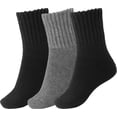 thumbnail image 1 of BomKinta Calcetines para botas para mujer, calcetines cálidos y gruesos de invierno, calcetines acogedores, regalo de Navidad, 1 of 4