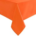 thumbnail image 1 of Pumpkin Orange Rectangle Tablecloth - Waterproof and Spillproof Washable Fabric Table Cloth for Dining Room Kitchen Party and Outdoor, 60 x 84 Inch, 1 of 6