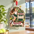 Tennis Player Personalized Acrylic Ornament Christmas Keepsake ...