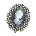 thumbnail image 2 of EeaseCA Retro Brooch Beautiful Queen Victoria Decorative Brooch for Scarf Bag Clothes, 2 of 7