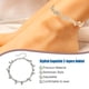 thumbnail image 5 of Sonducket Pulseras de tobillo Joyería estética elegante Gota de agua universal Regalos del día de San Valentín Accesorios de playa Tobilleras para Ropa, zapatos y accesorios Miscelánea Sonducket AP009783-00, 5 of 6