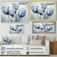 thumbnail image 4 of Designart "Embrace Fragile Soar I" Tulips Floater Framed Canvas Prints, 4 of 5