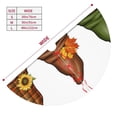 thumbnail image 3 of Sigee Gnomes In Autumn for Christmas Decoration Tree Skirt Christmas Tree Skirt,Christmas home decor Holiday Tree Skirt Fits Christmas Tree-36", 3 of 7