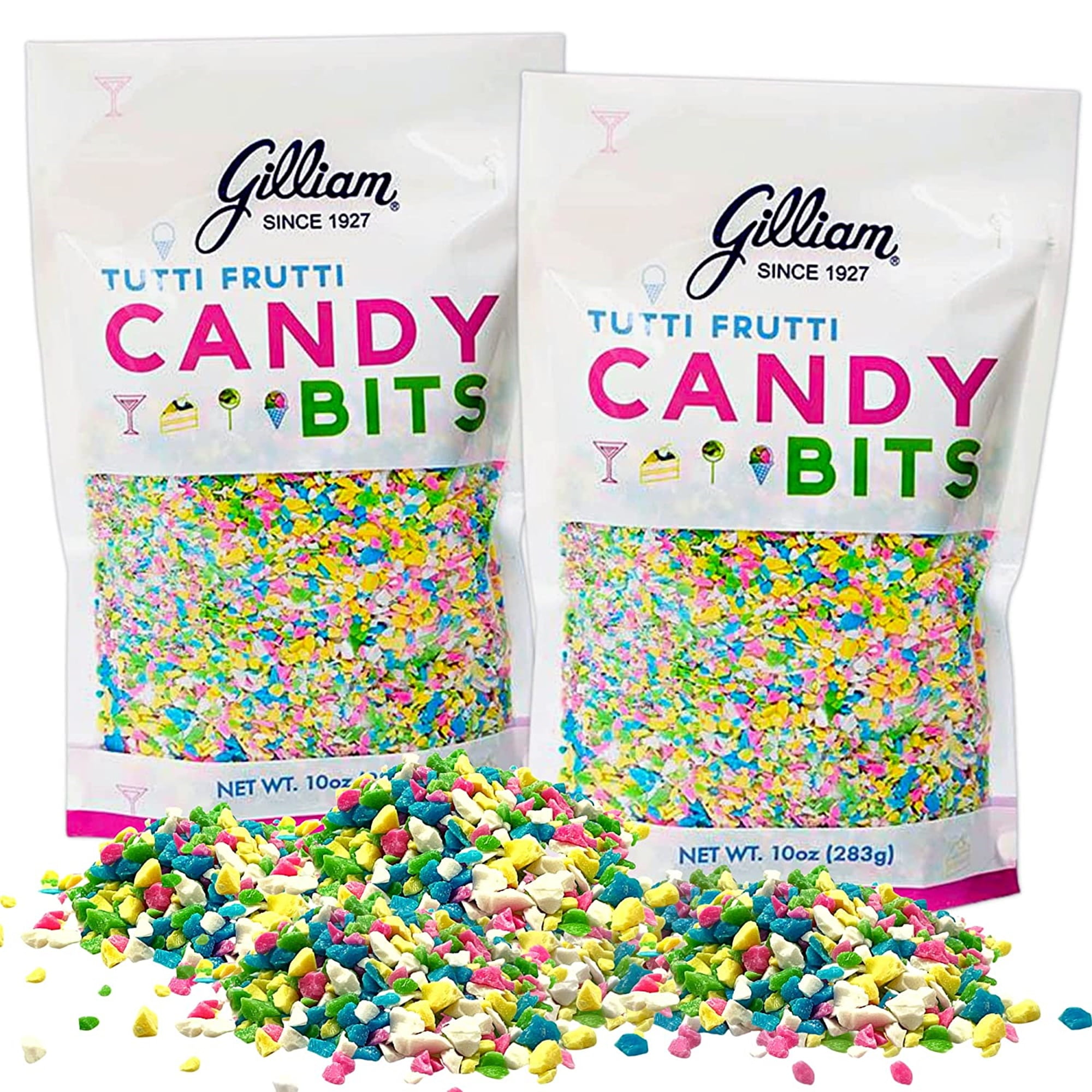 Fine Crushed Fruity Candy Dessert Toppings, Bulk Candies for Ice Cream