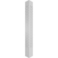 thumbnail image 3 of Ekena Millwork 10"W x 9'H Craftsman Classic Square Non-Tapered Gilcrest Fretwork Column w/ Crown Capital & Crown Base, 3 of 8