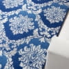 Nourison Whimsicle Botanical Farmhouse Blue 4' x 6' Area Rug, (4' x 6')