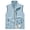 Light Blue, variant on Mens Mesh Vest Summer Lightweight Softshell Windbreaker Jacket For Golf Safari Travel Hiking