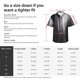 thumbnail image 5 of Balery Monochrome Abstract Lines Camisas hawaianas de manga corta para hombre, camisas playeras de corte holgado, camisas de vacaciones con botones,Medium, 5 of 7