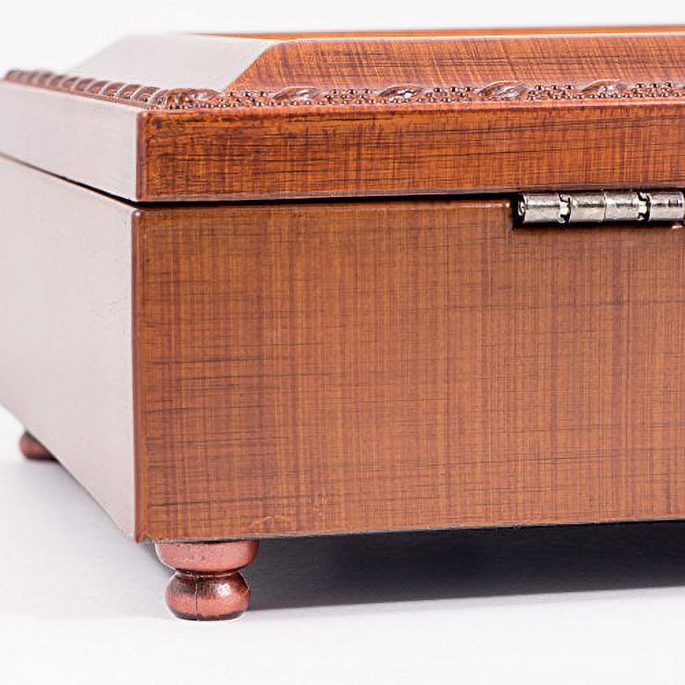 Cottage Garden My Niece Woodgrain Music Box / Jewelry Box Plays You Are My Sunshine