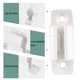 thumbnail image 3 of Soporte 2 Uds RV Toldo Manivela Clip Plástico Toldo Manivela Varilla Soporte De Montaje En Pared Para RV Camping Remolque Autocaravana, 3 of 7