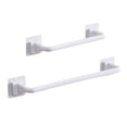 thumbnail image 5 of SANAG Self Adhesive Towel Rod Bar Wall Bath Towel Holder Rail Rack for Kitchen Bathroom - 34cm - White, 5 of 10