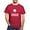 Cardinal, variant on CafePress - Hit And Steal Baseball T Shirt - Men's Classic Graphic Cotton T-Shirt