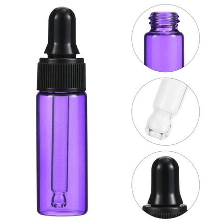30 Pcs Bottle Apothecary Bottles Glass Dropper Travel