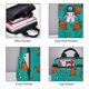 thumbnail image 3 of Easygdp Colorful Crab para Easygdp Yak - Mochila Casual Ligera y Resistente para Viaje y Senderismo para Hombres y Mujeres, 3 of 7