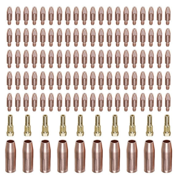 MIG035-120, 120-pcs MIG Torch Gun Consumables, Use for MTS-165/185/205, MIG-160/180/200, MIG-140GS
