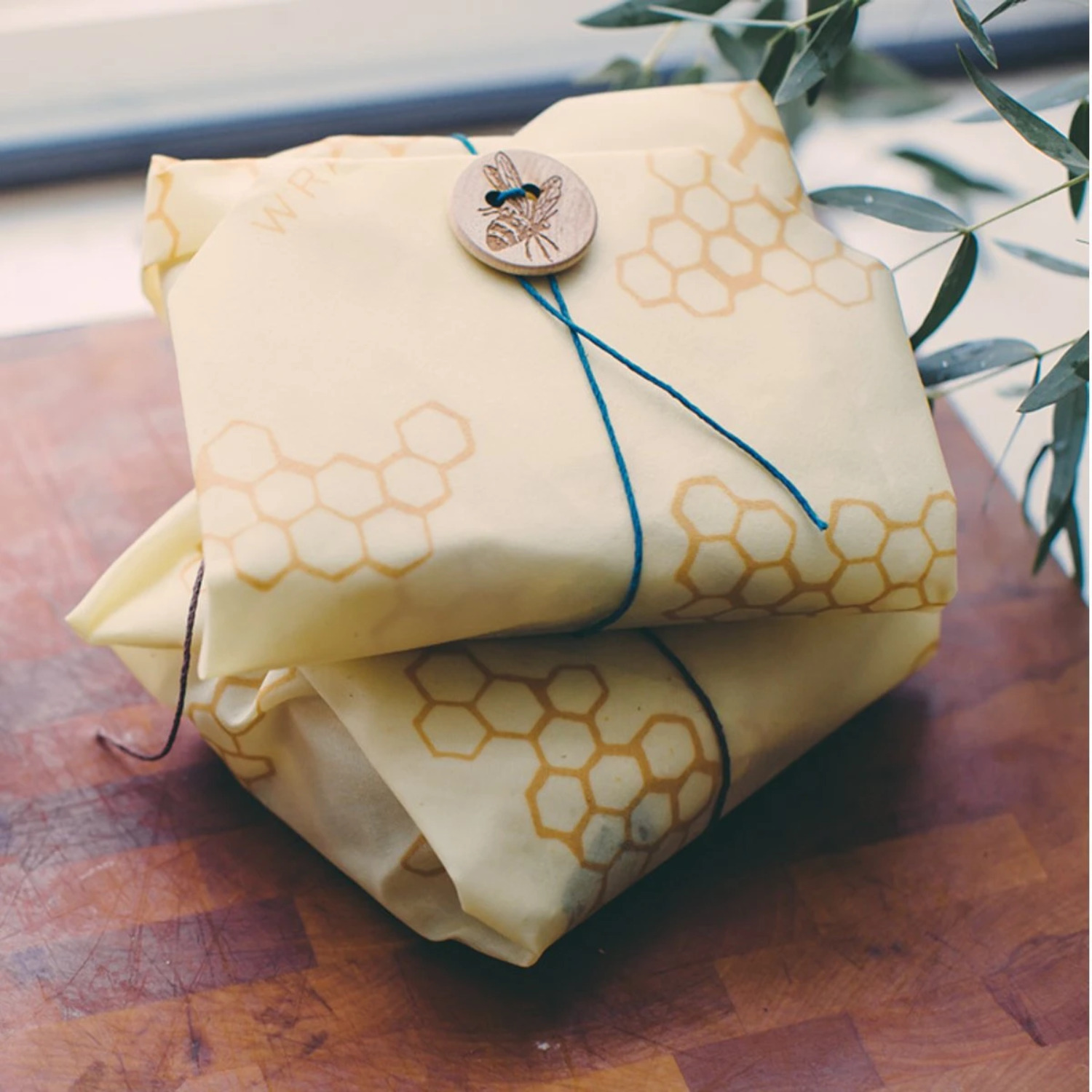 Bee's Wrap Sandwich Beeswax Wrap, Honeycomb Print - Plastic-Free Food Storage - image 4 of 4