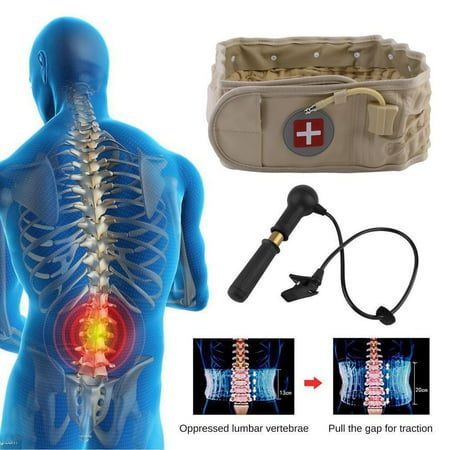 Dr.HO Decompression Traction&Extender Air Back Belt Spinal Brace (Best Spinal Cord Injury Rehab)