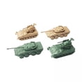 thumbnail image 1 of 2x4D 1:144 Kits De Modelo De Tanque A Escala Vehículo Juguete Educativo Para Sunnimix  ensamblar tanque, 1 of 8
