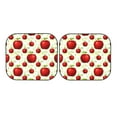 thumbnail image 5 of Lsque Fruit Apples 2 PCS Windshield Sun Shade | CarFoldable Window Covers | Car Accessories Reflect UV for Universal Cars SUV Truck | Large, 5 of 7