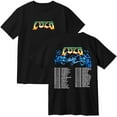thumbnail image 2 of Cuco Ridin Tour 2025 Merch Cotton T-Shirt Women Men Casual Crewneck Short Sleeve Tee, 2 of 3