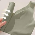thumbnail image 4 of Dxzfnsa Woman's Solid Color Thin Style Ventilate Large Size Bra Without Steel Rim, 4 of 5