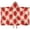 Pink, variant on Strawberry Plants Fruit Milk Box Checkered Hooded Bath Towel,50"x30" for Ages 3 To 12 Kids, Quick Dry Lightweight Soft Microfiber Hood Beach Towel Cover Up for Kids