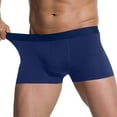 thumbnail image 4 of Men's Performance Underwear Boxer Briefs Soft Comfortable Bamboo Viscose Underwear for Men 5 - Pack(Royal Blue,M), 4 of 7