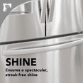 thumbnail image 5 of Weiman Stainless Steel Appliance Cleaning Wipes, Streak-Free Shine, 30 Count, 5 of 9