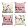 thumbnail image 2 of Spring Summer Pillow Covers 18x18 Set of 4, Outdoor Floral Daisy Decorative Yellow Throw Pillow Covers, You are My Sunshine Farmhouse Cushion Case for Couch Sofa Indoor Home Decor(No Insert), 2 of 6